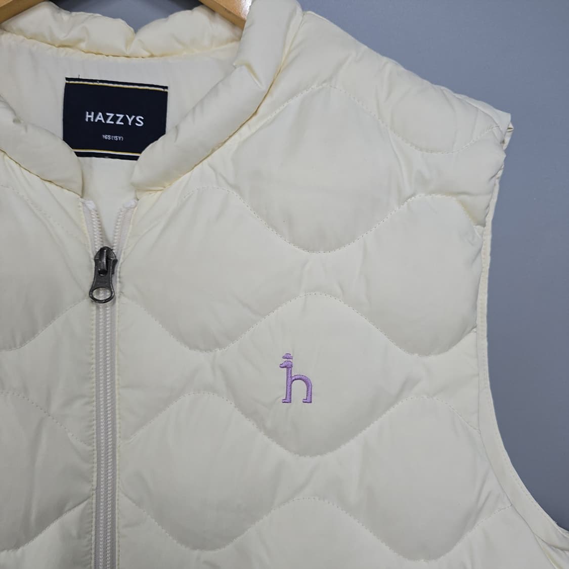 헤지스(HAZZYS) 경량 다운 베스트 165 상품이미지2