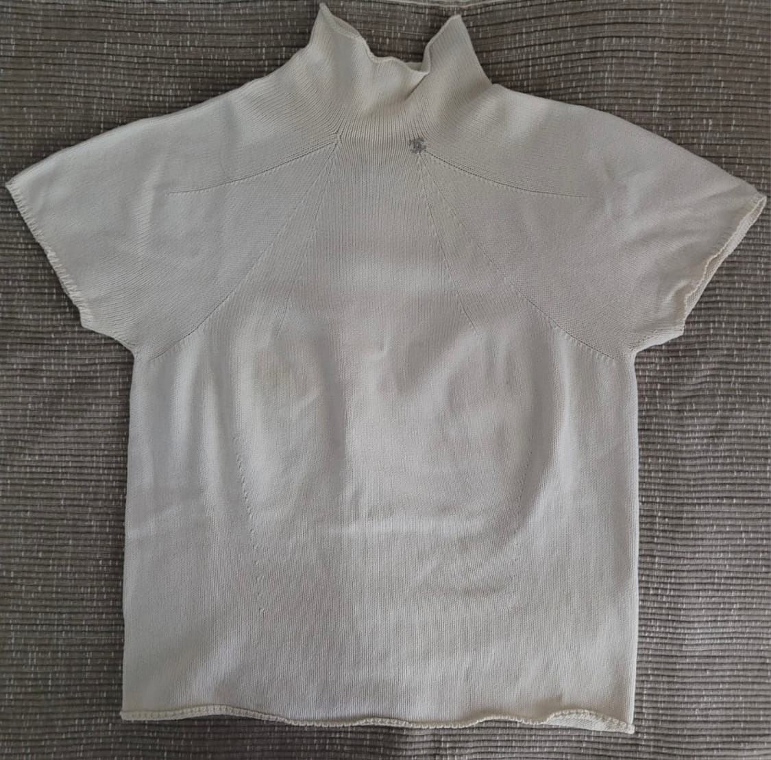 샤넬 목플라 반팔 니트 상품이미지4