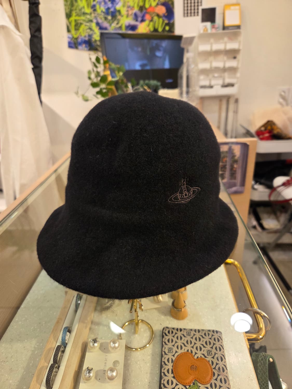 비비안웨스트우드  모자 울 버킷햇 상품이미지1