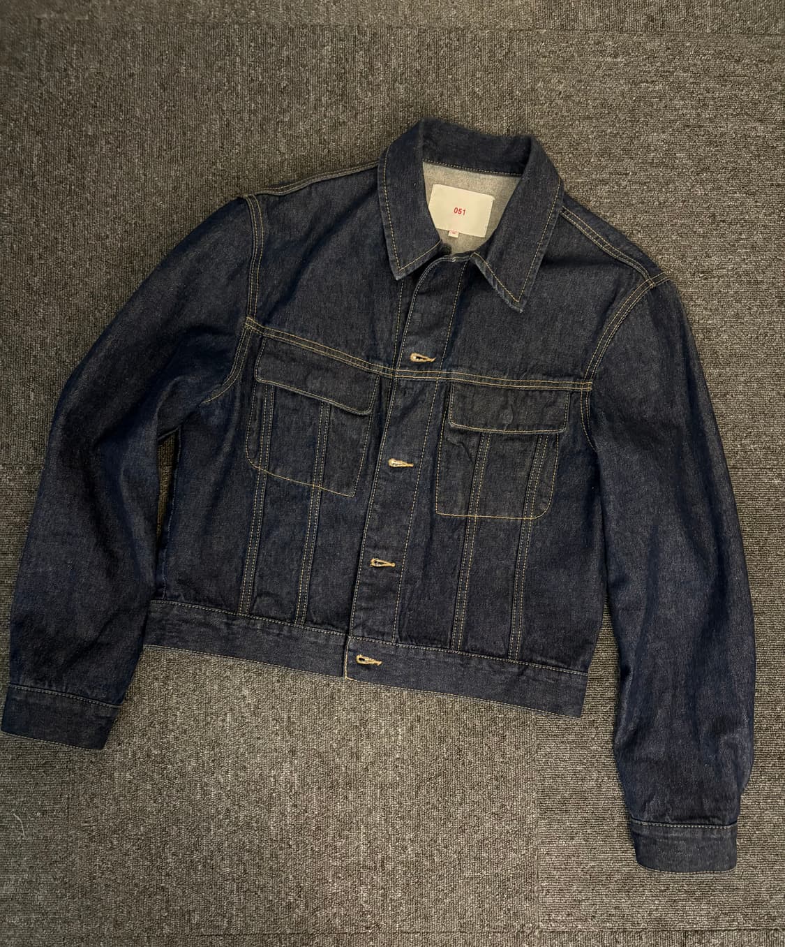 플랙 데님 자켓(주우재 착용한 제품) 상품이미지1