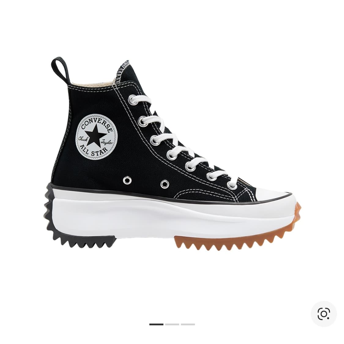 컨버스 런스타 하이크 하이 블랙 화이트 검 230mm 상품이미지1