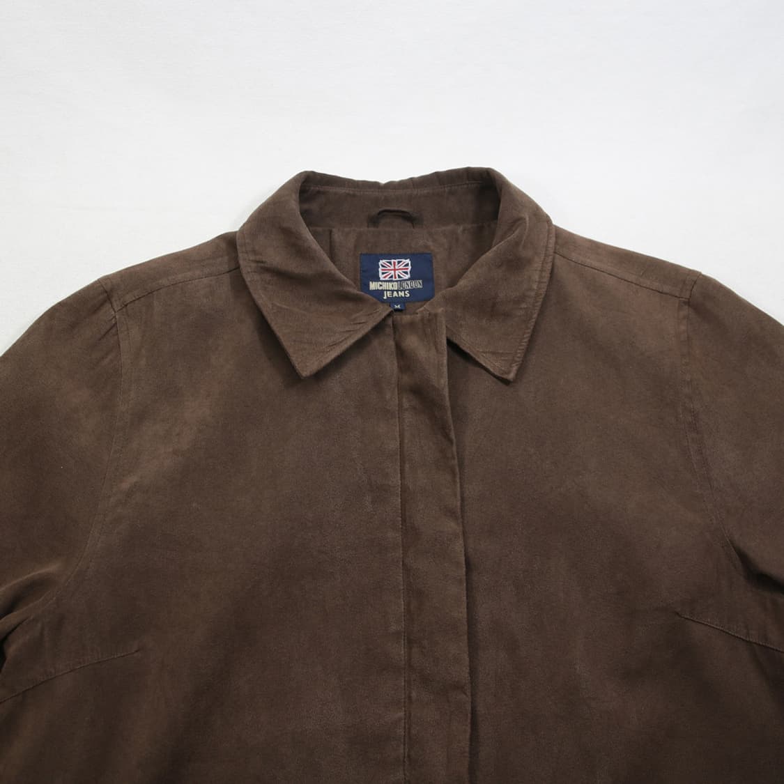 MICHIKO LONDON 스웨이드 자켓 (여성용 M) 상품이미지4