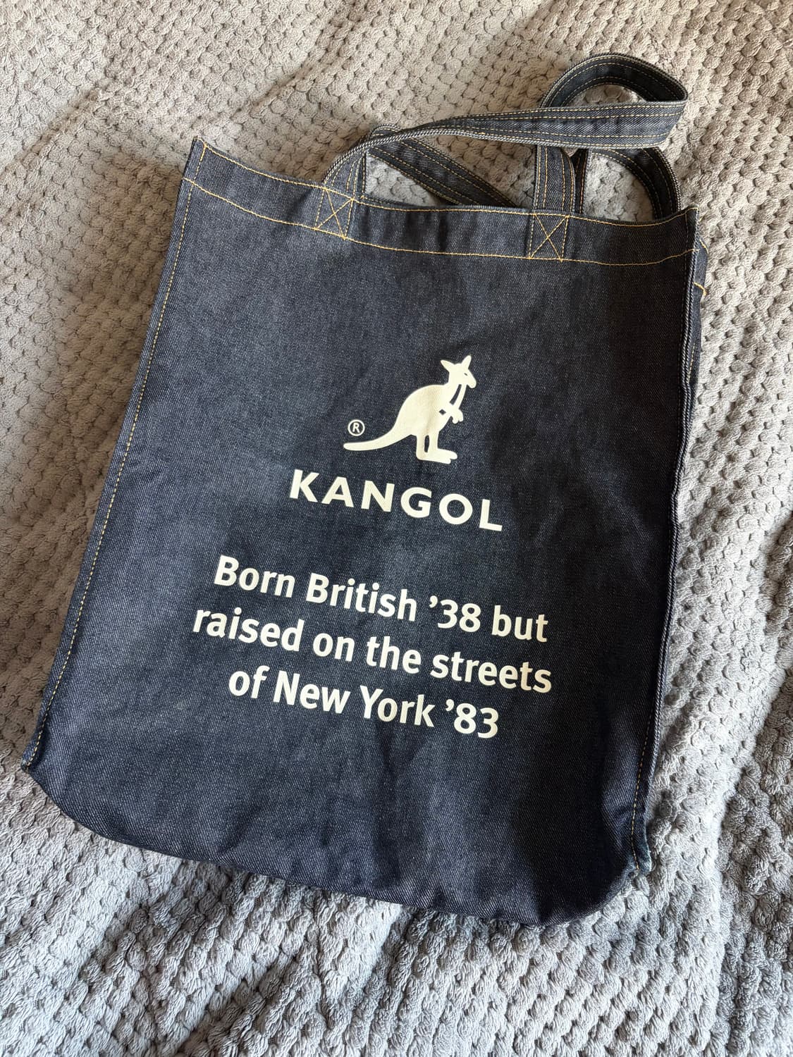 캉골 데님 에코백 토트백 상품이미지1