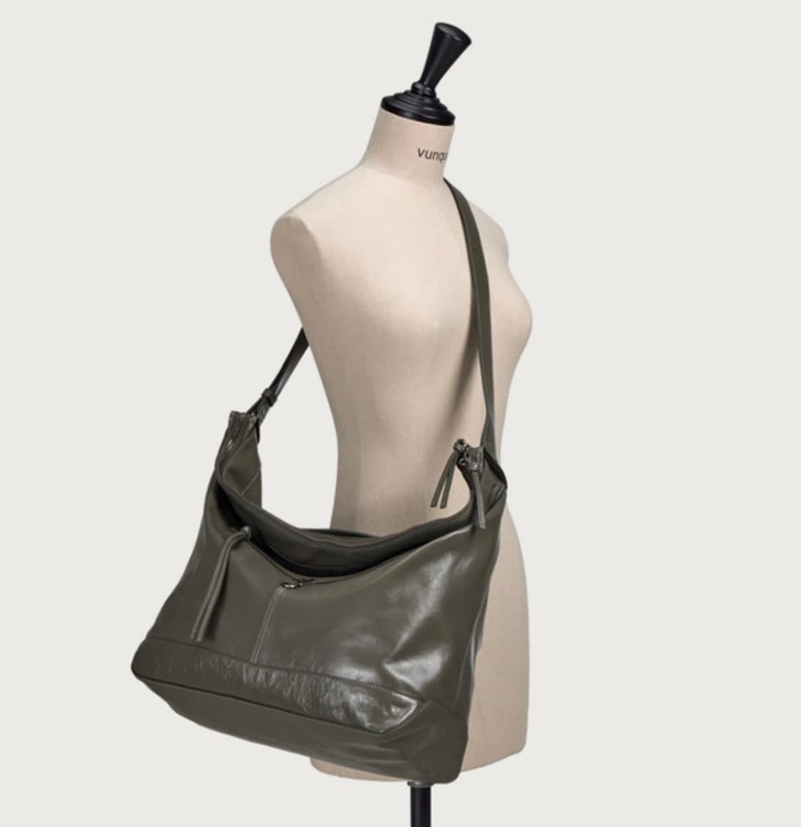 분크 토크 캐빈 크루 빅 호보백 가방 라지 애쉬카키 미개봉 새제품 더스트 상품이미지7