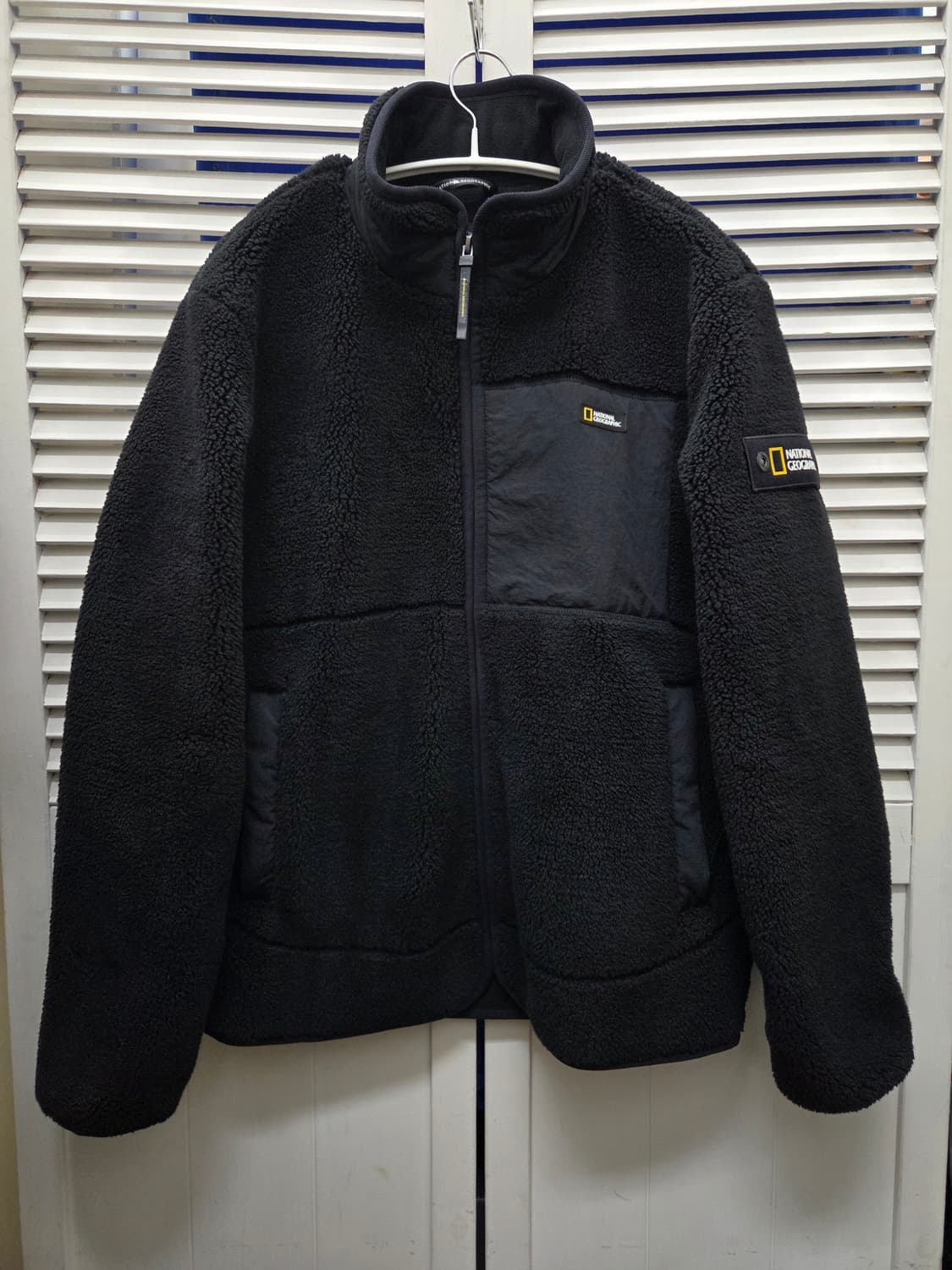 내셔널지오그래픽 하이넥 플리스 집업 상품이미지1