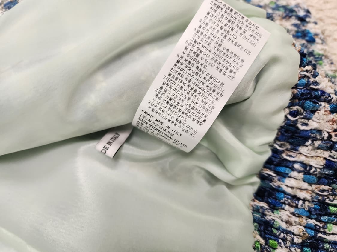 미샤 송혜교 하프슬리브 트위드 자켓 상품이미지8