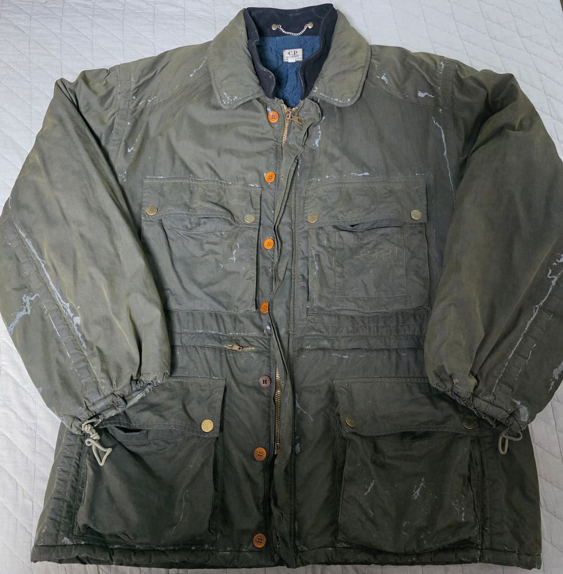 [52] 빈티지 88AW CP컴퍼니 아카이브 마시모 오스티 멀티포켓 자켓 상품이미지1