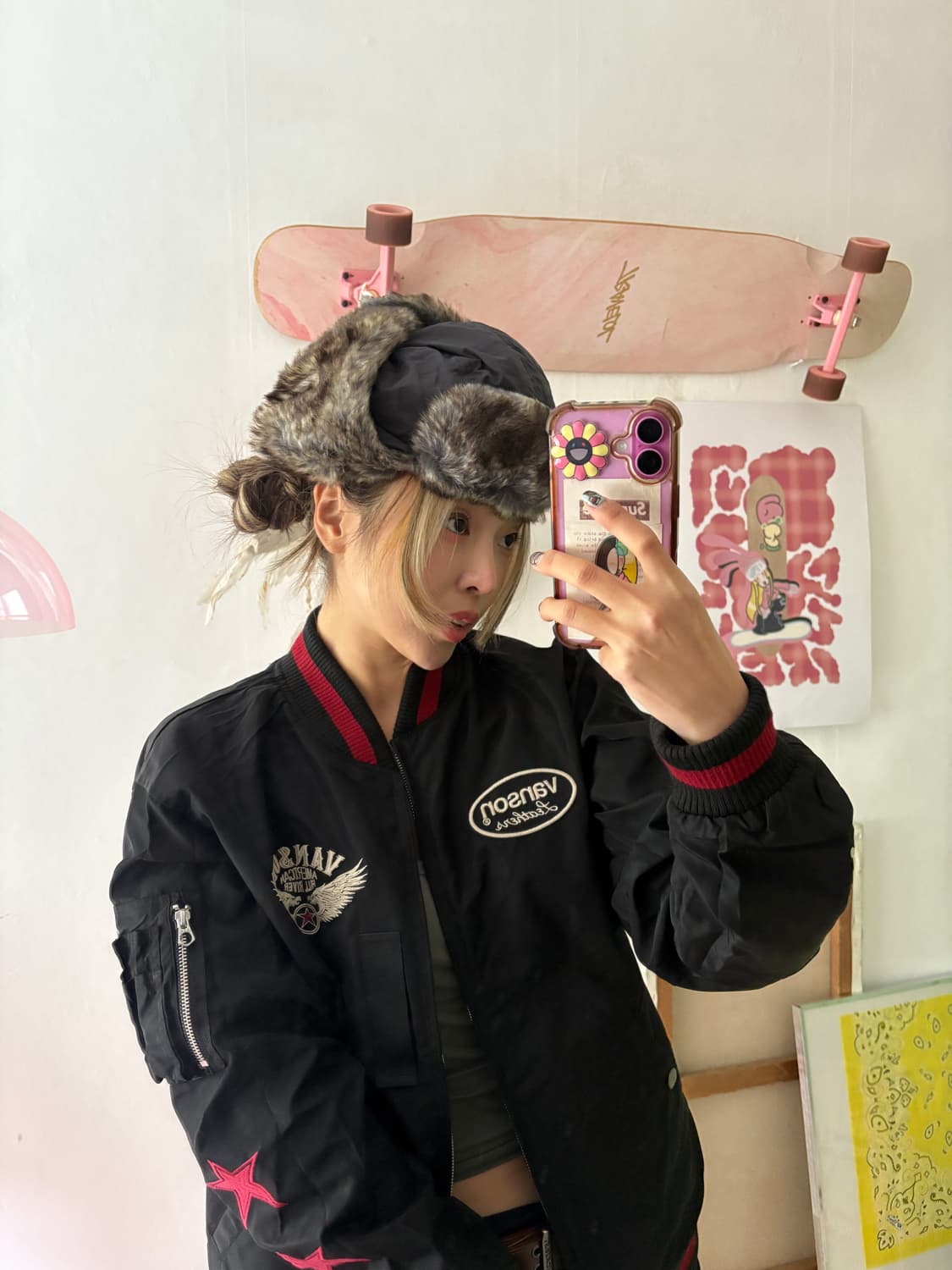 오클레 퍼 모자 상품이미지6