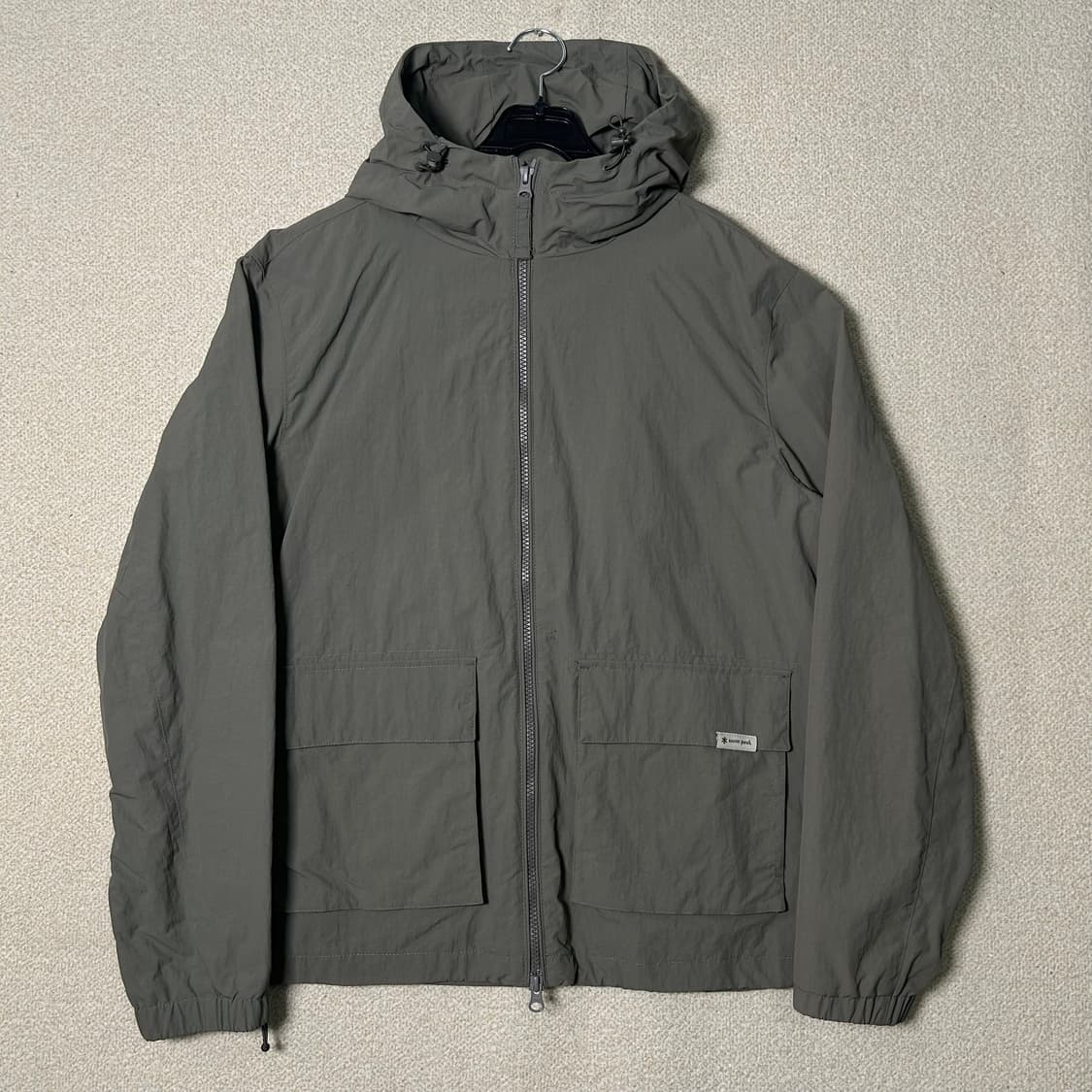  (M) 스노우피크 카키 바람막이자켓  상품이미지1