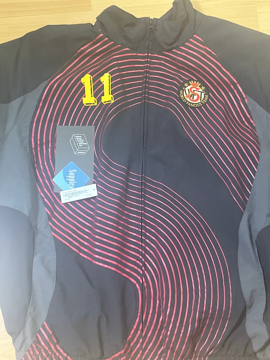 24FW 슈프림 s로고 트랙자켓 블랙 M 상품이미지1