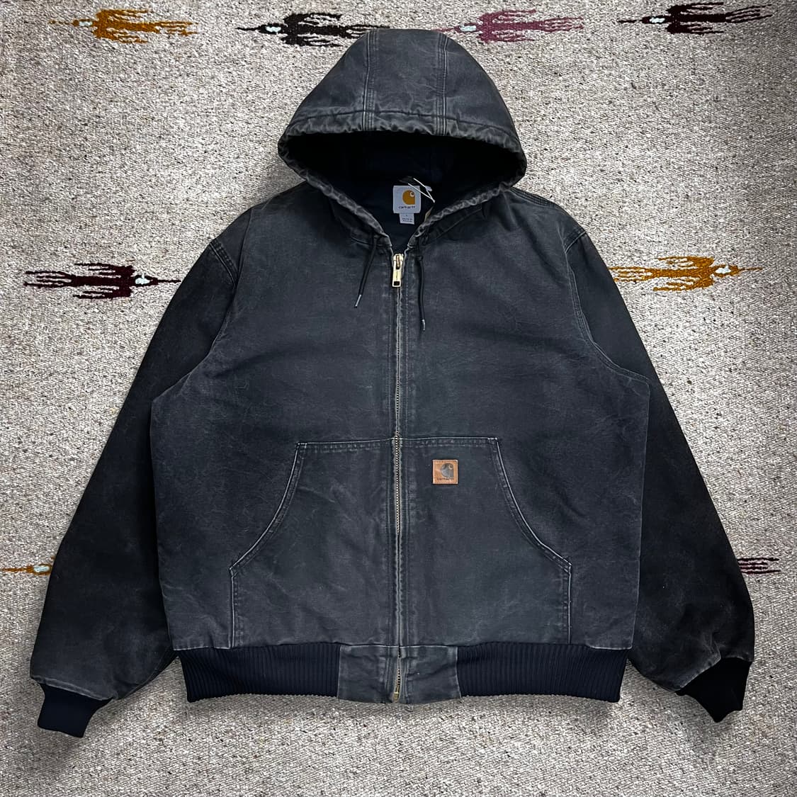 칼하트 J130 덕액티브 자켓 블랙 상품이미지1