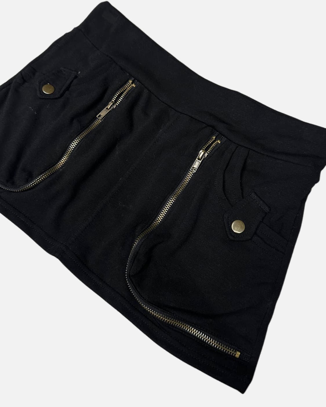 zipper pocket sweat mini skirt 상품이미지3