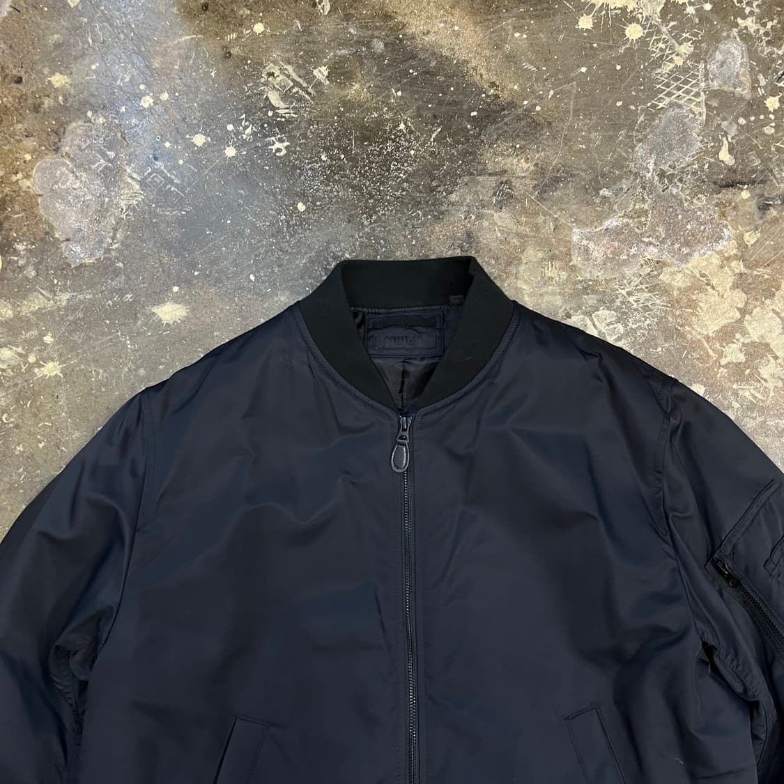 XL) 유니클로 항공점퍼 MA-1 자켓 점퍼 블루종 상품이미지2