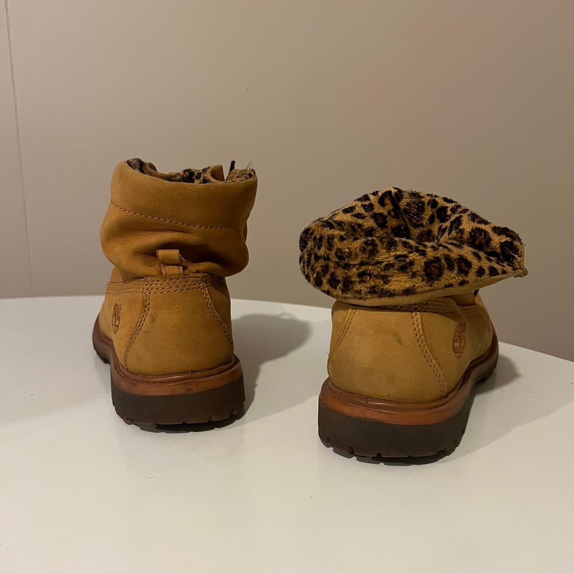 팀버랜드 롤탑 레오파드 부츠 상품이미지3