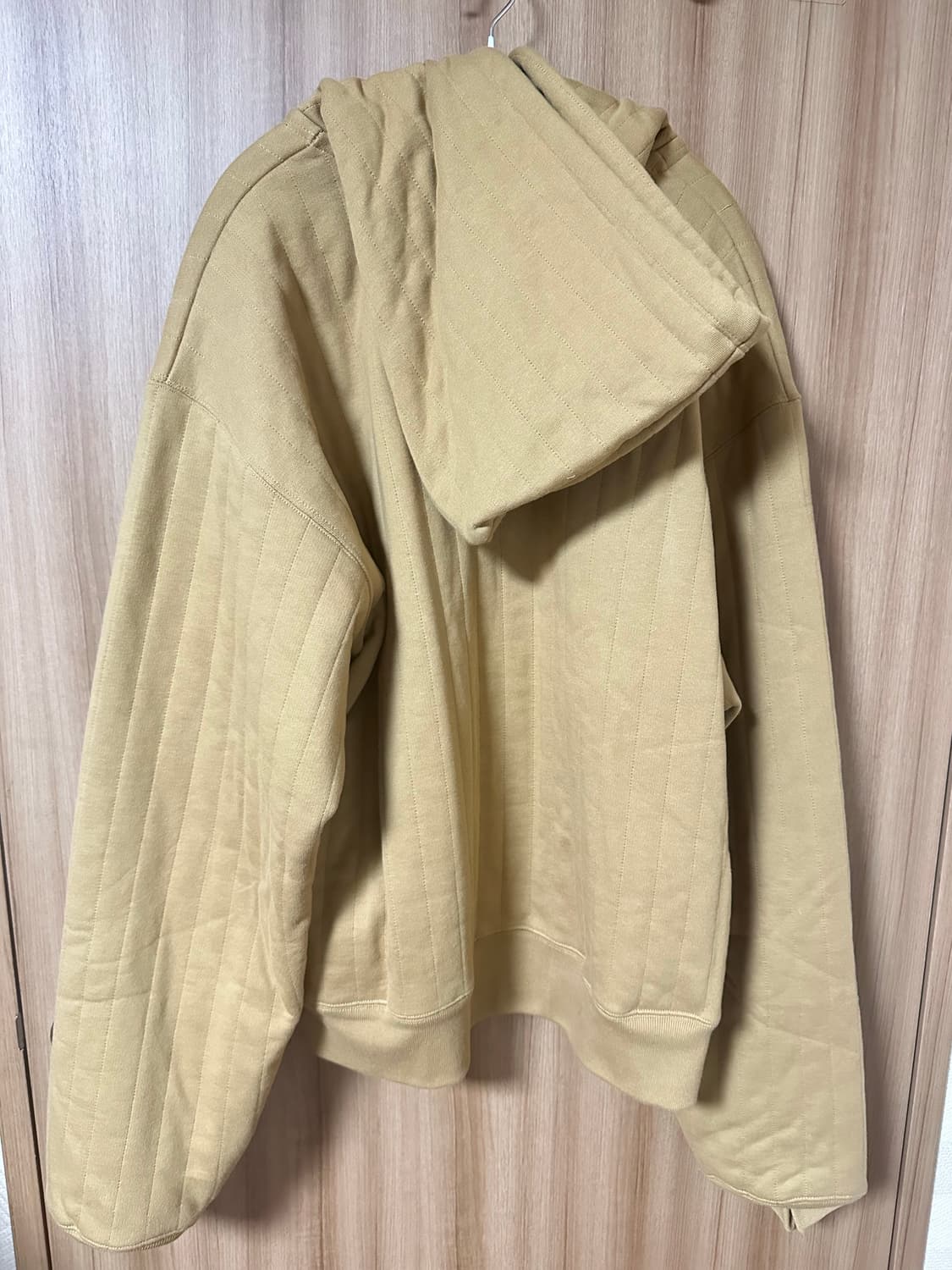 STUSSY 버티컬 퀼티드 후드집업 (XL) 상품이미지2