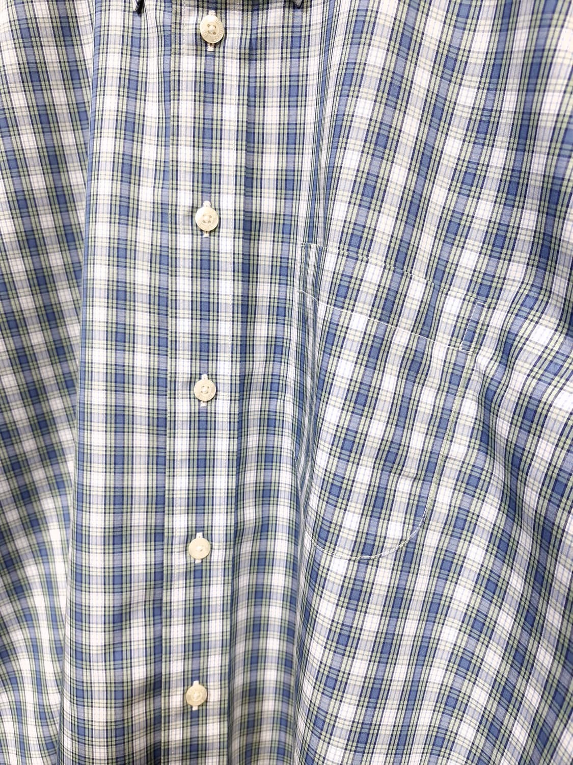 브룩스브라더스 오리지널 체크 폴로 반팔셔츠[L] 상품이미지5