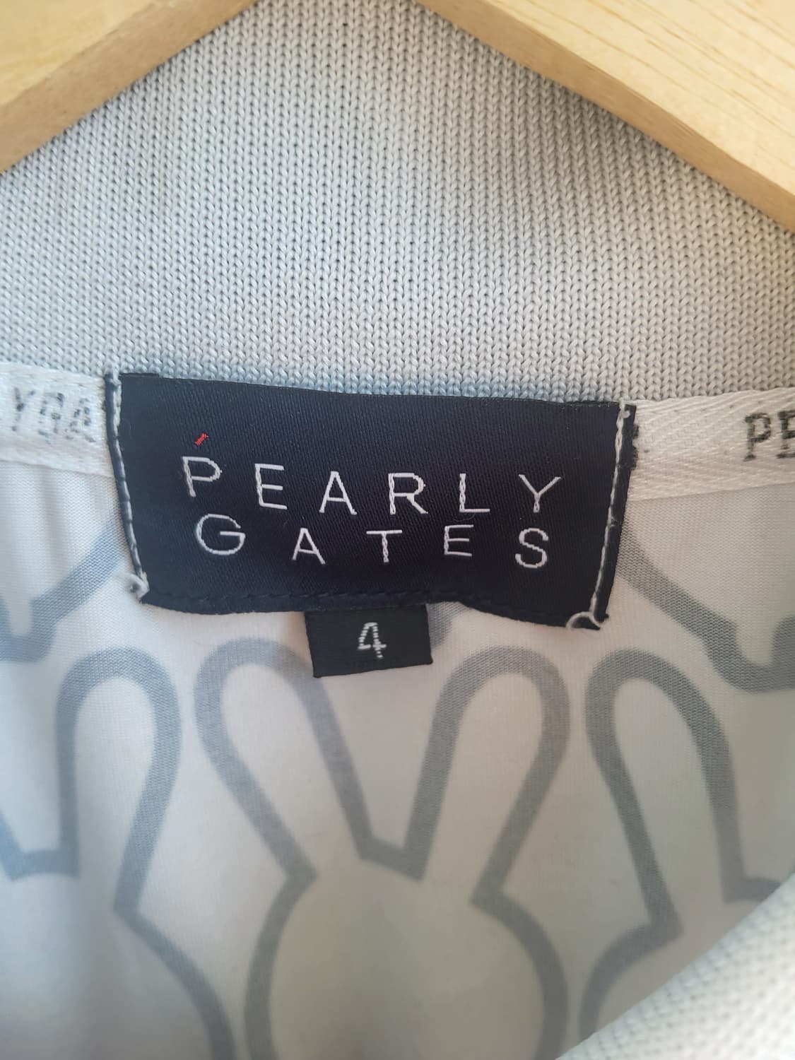 파리게이츠 반팔 카라티셔츠 남여공용 M 기능성 폴리 골프웨어  상품이미지4