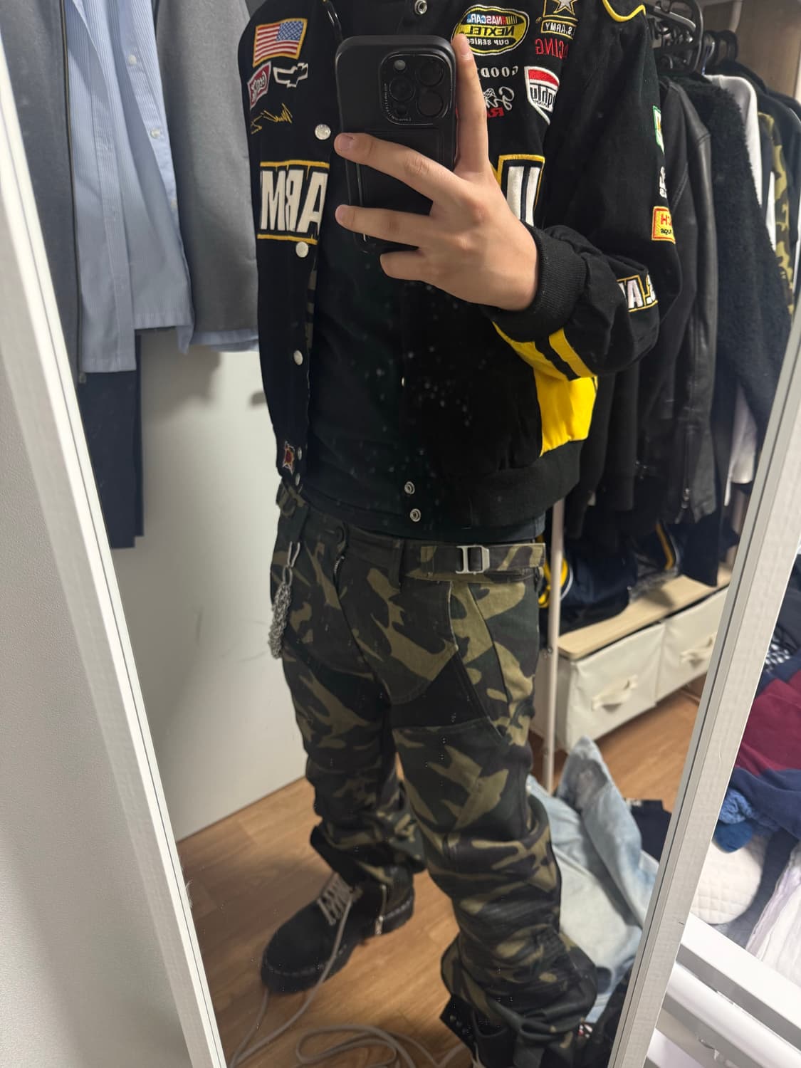 빈티지 카모 리버시블 자켓 상품이미지1