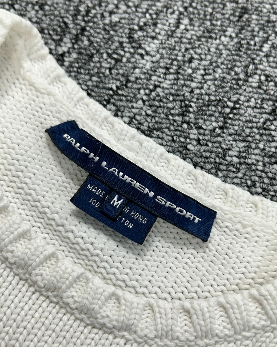 폴로 랄프로렌 스포츠 퍼플 포니 니트 상품이미지7