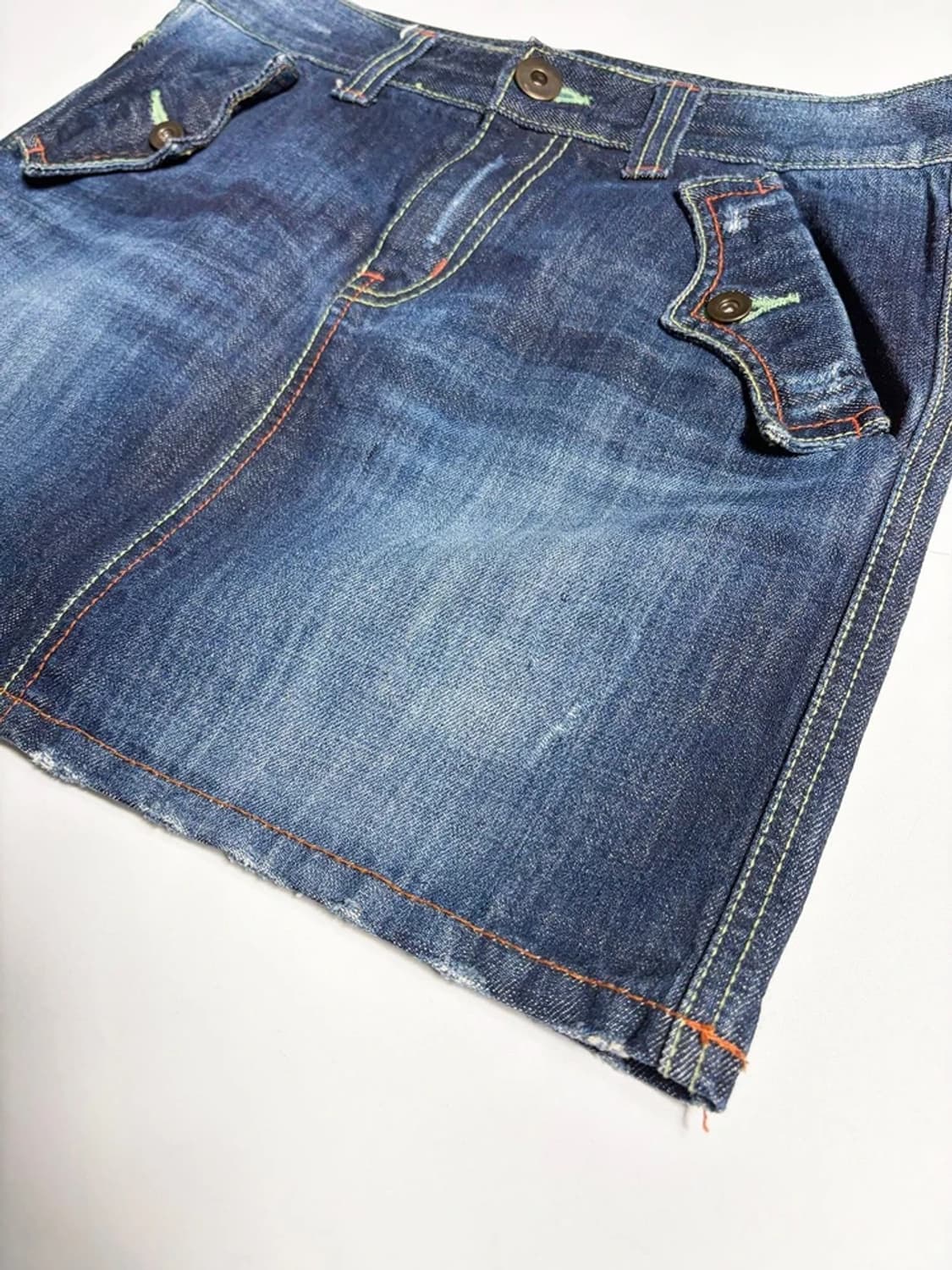 Phoenix Jeans 유니크 포켓 데님 미니 스커트 R1943 상품이미지4