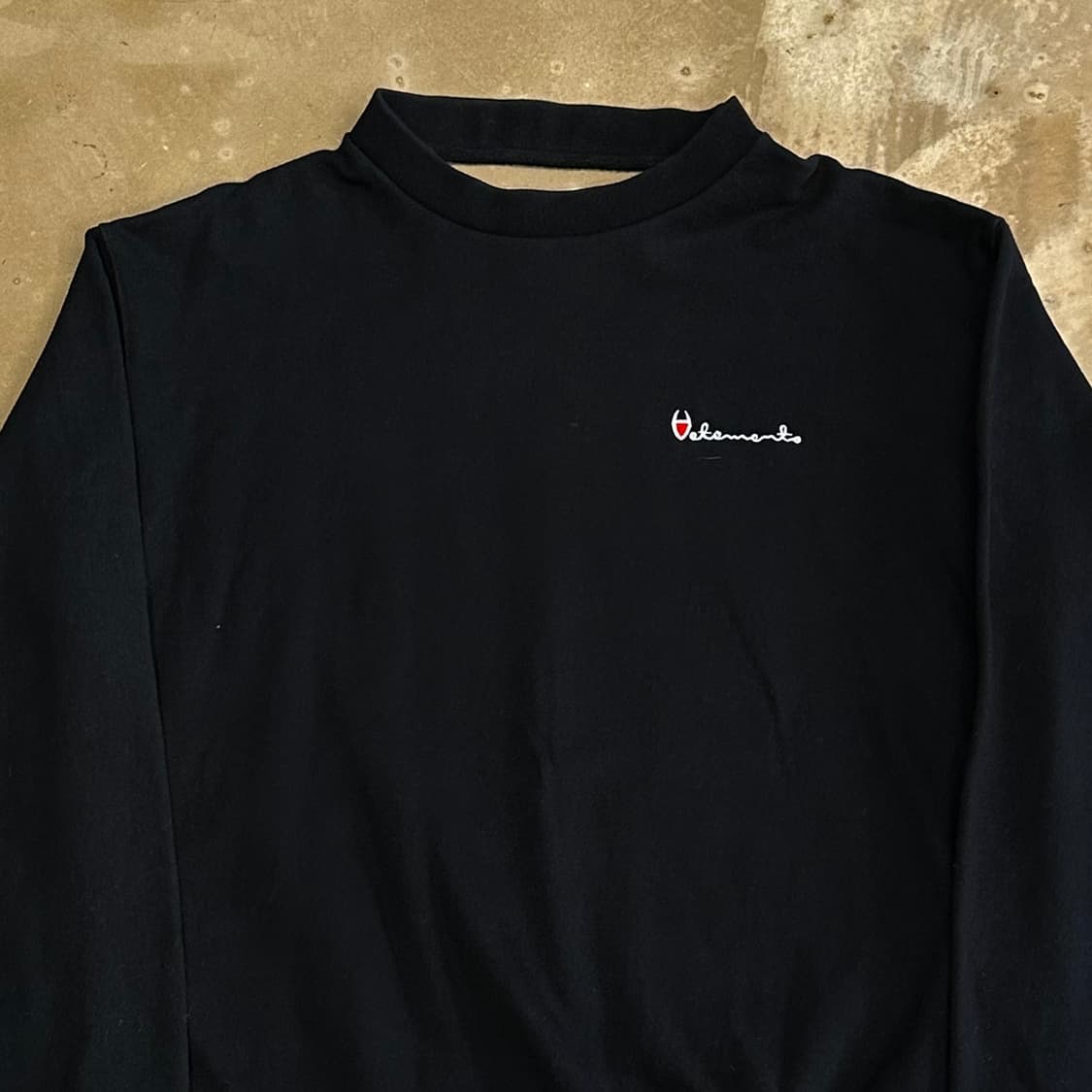 XS 베트멍 X 챔피온 메탈로고 맨투맨 상품이미지1