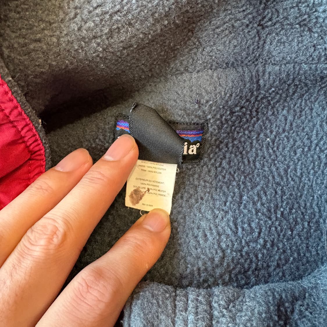 90s patagonia 90년대 생산 파타고니아 쉘드 베스트 자켓 상품이미지8