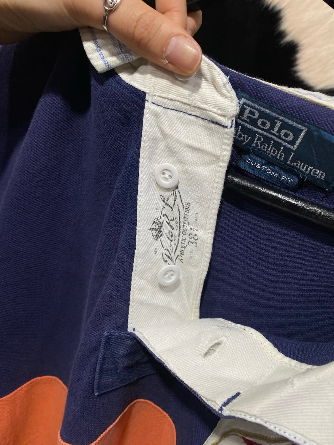 Polo Ralph Lauren 요트클럽 패치 디테일 럭비 반팔 티셔츠 상품이미지6