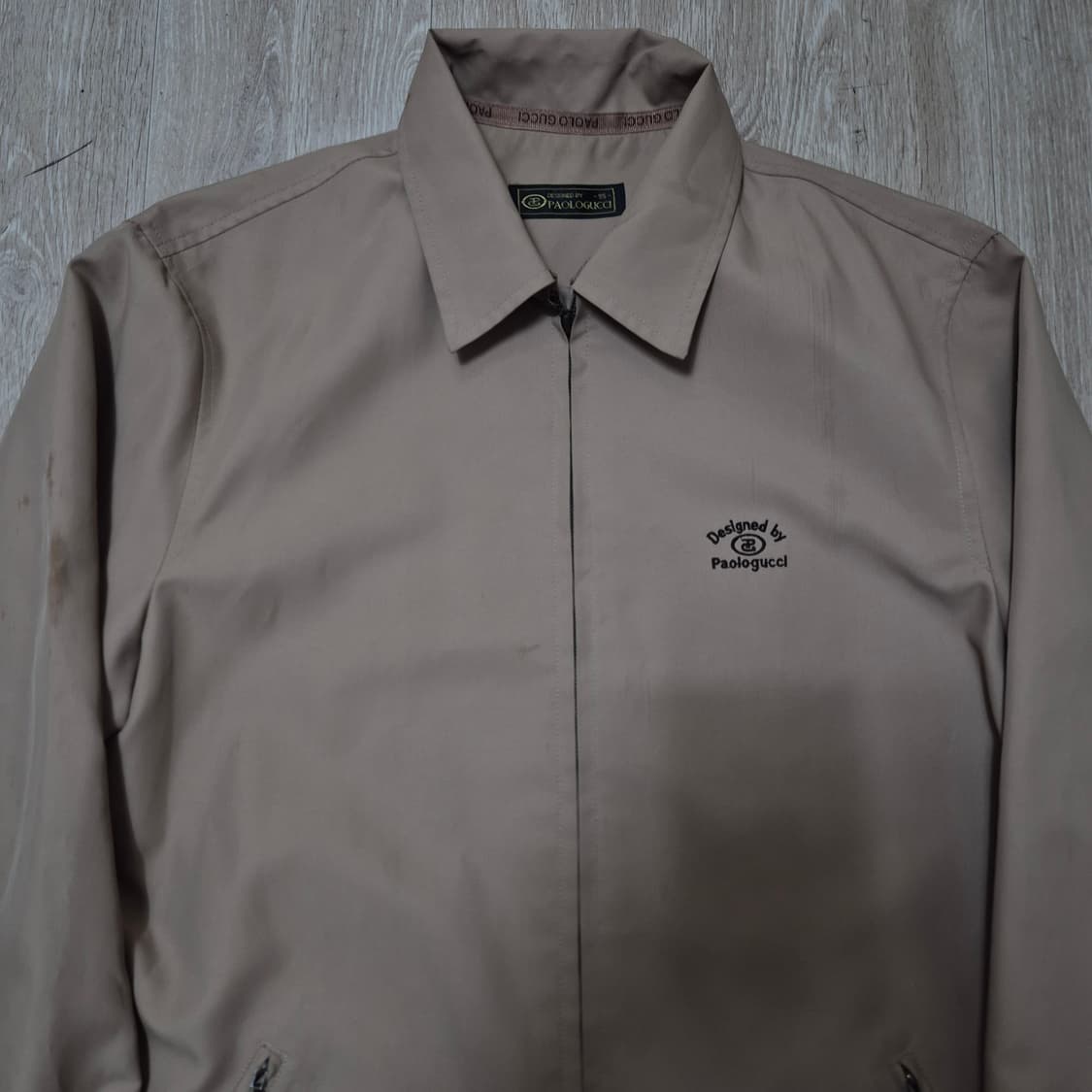 파올로구찌 올드스쿨 카라 바람막이 자켓 M(95) 상품이미지2