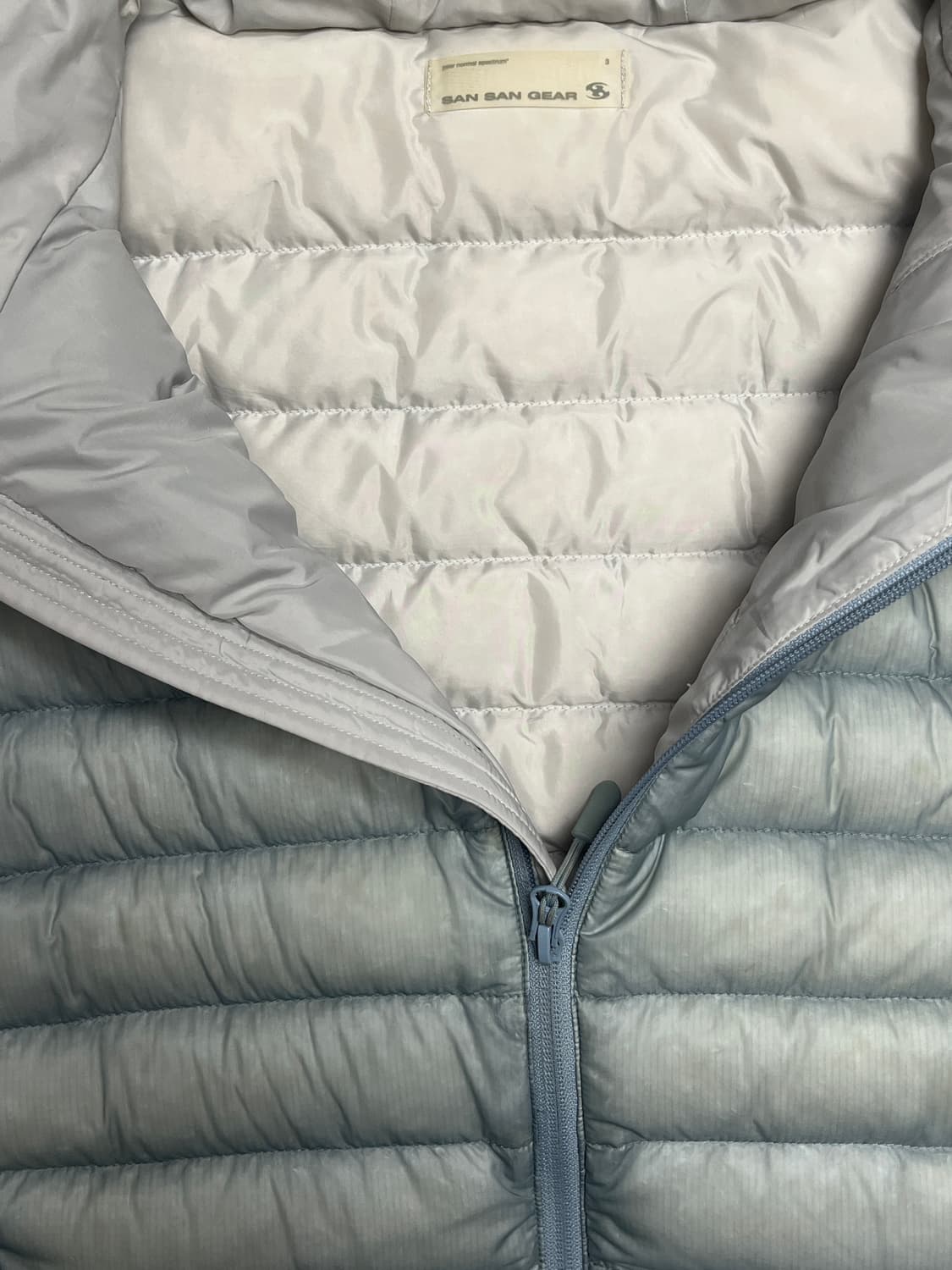 산산기어 경량패딩 서픽스 스카이 블루 23FW 3size 상품이미지2