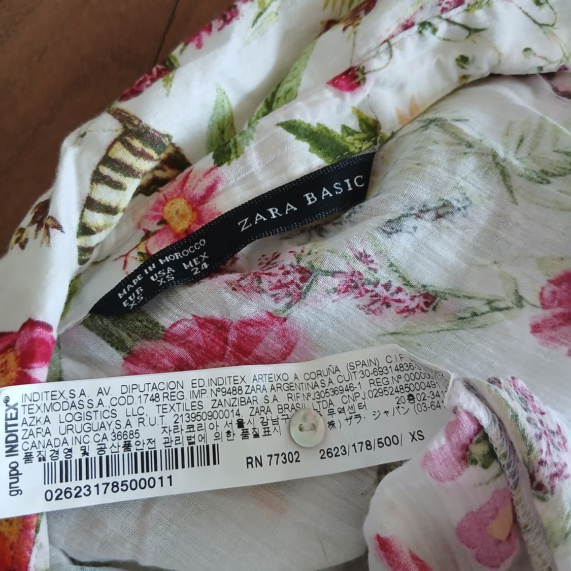 26-3 자라 부드러운 면 블라우스셔츠55 상품이미지2