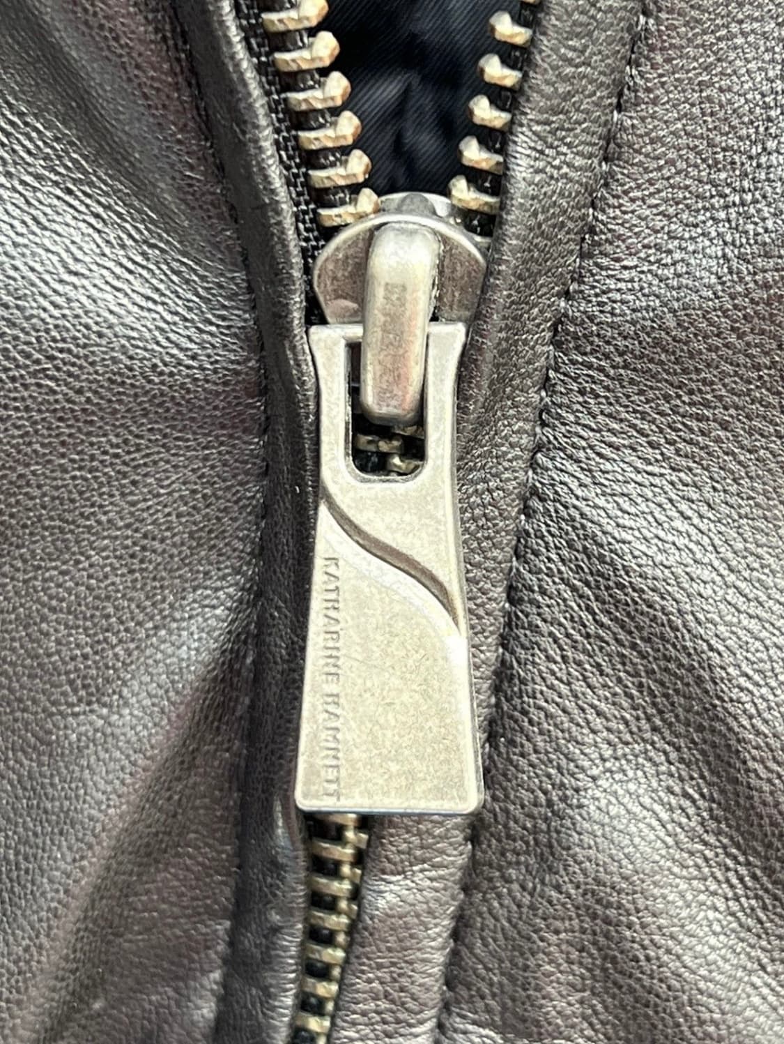 katherine hamnett london 레더자켓 상품이미지4