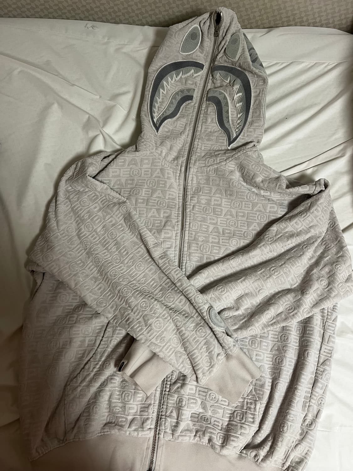 Bape 베이프 모노그램 자수 자켓  상품이미지8