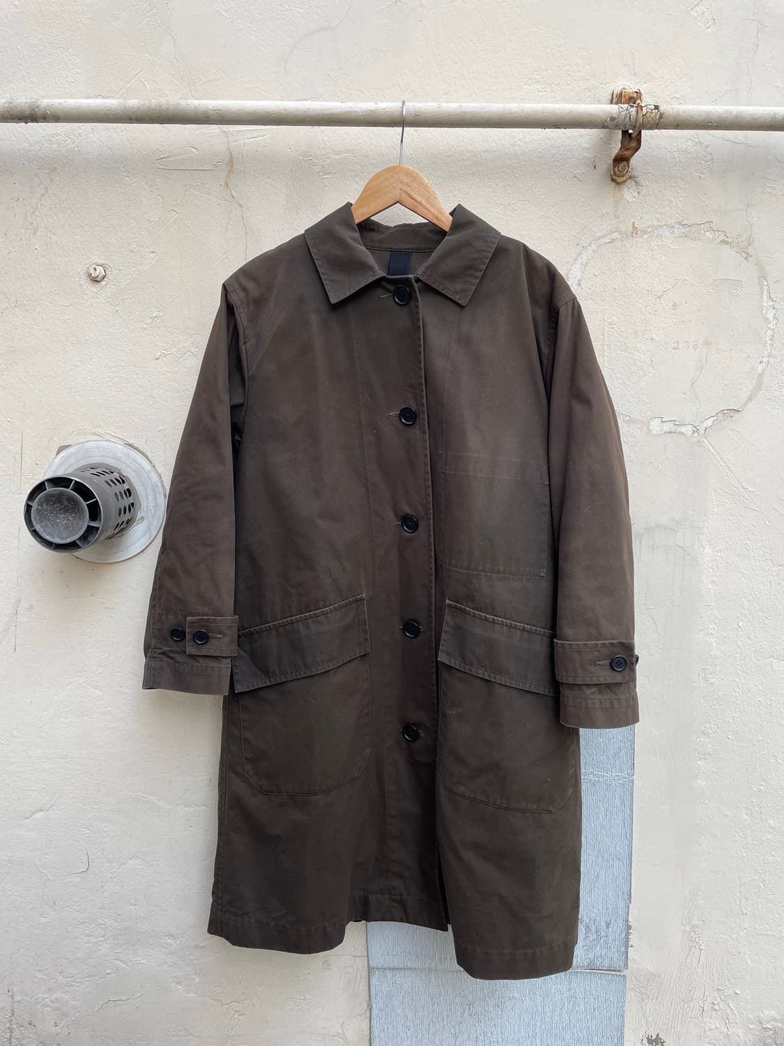 MHL, 퀼팅 라이너 브라운 코트 1 상품이미지1