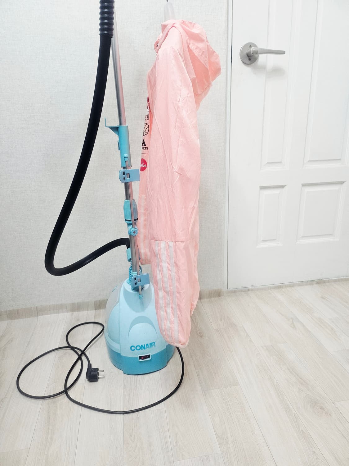 (90)S ♡딸기우유♡ 아디다스 YG클레오 백로고 [연핑] 바람막이 상품이미지6