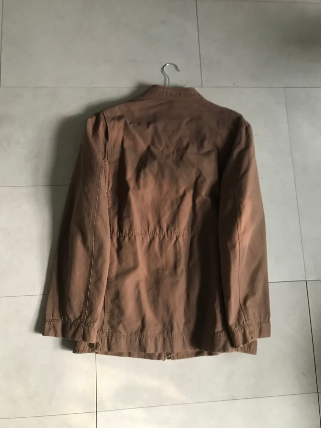 빈티지 브라운 넥버클 자켓 상품이미지10