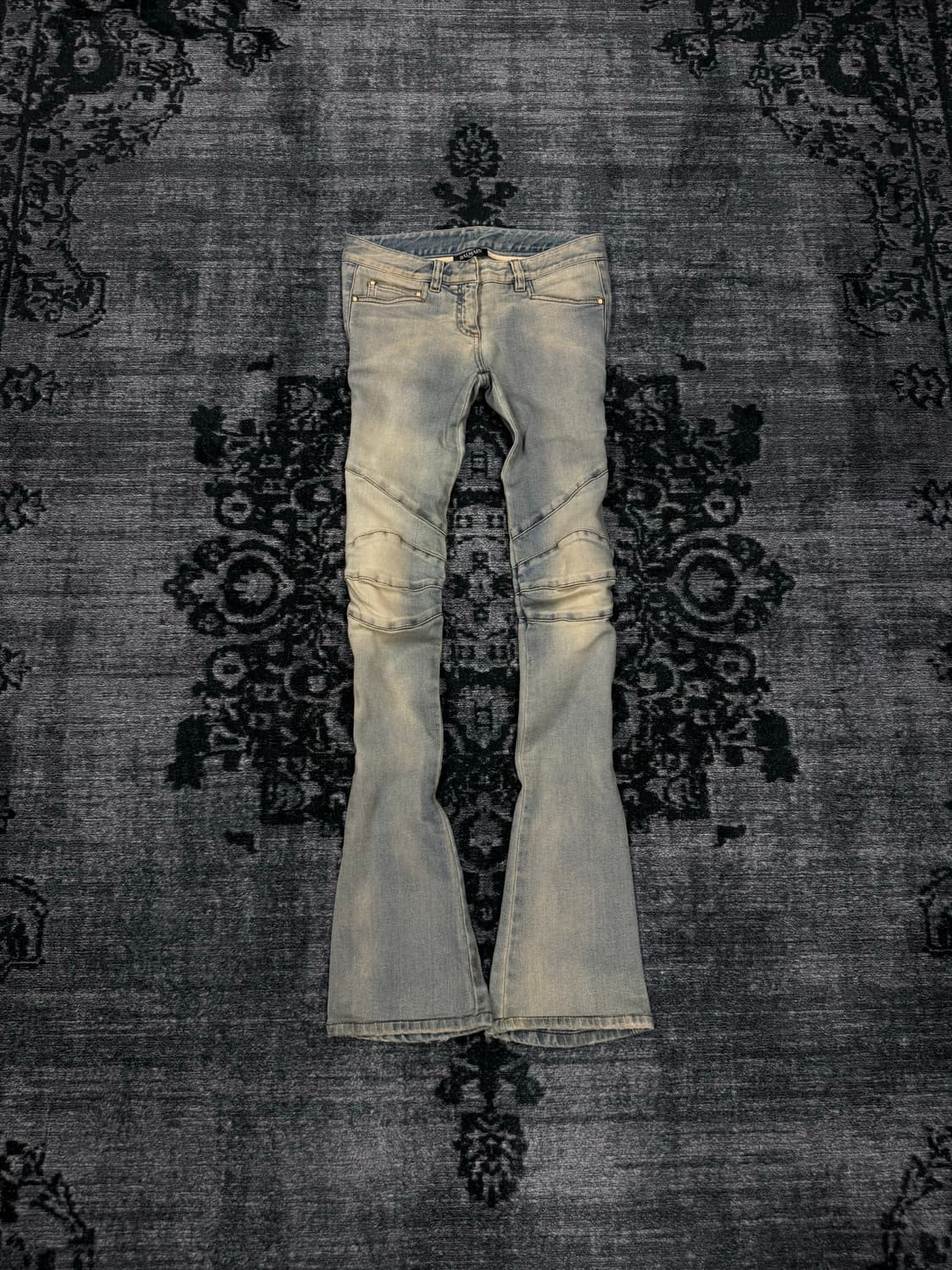 Balmain 15ss slim boots cut biker pants 상품이미지2