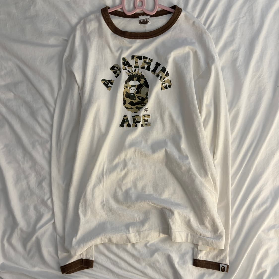 베이프 카모 올드 롱슬리브 상품이미지2