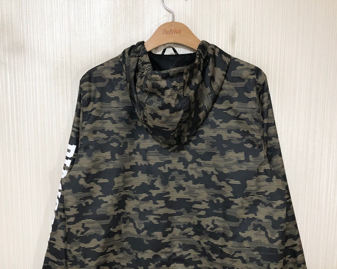 아디다스 15-16 유벤투스 윈드브레이커/후드자켓 블랙X카모 95 상품이미지9