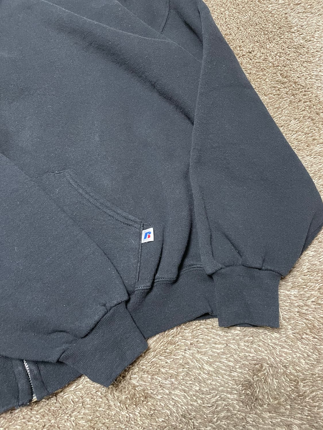 90s russell athletic hoodie zip 러셀 상품이미지4