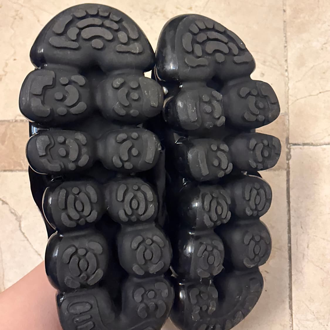 그라운즈 미키오 사카베 주얼리 헨키 펌프스 240 245 블랙  상품이미지4