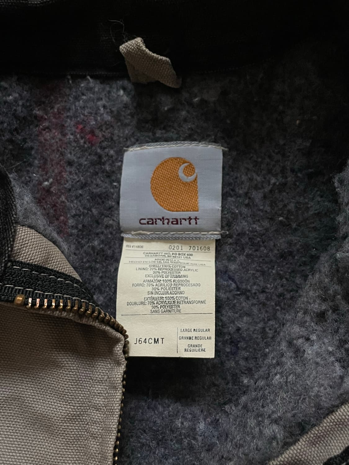 칼하트 J64 CMT 디트로이트 쿠니치 노무라 상품이미지3