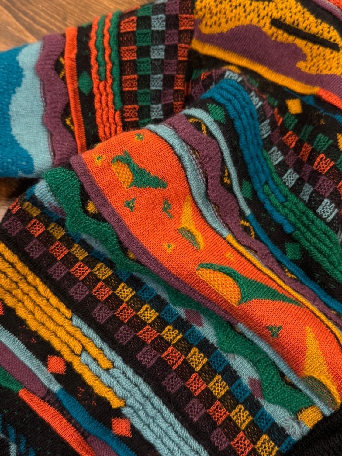 GECCU 게쿠 케이블 가디건 66~77 상품이미지8