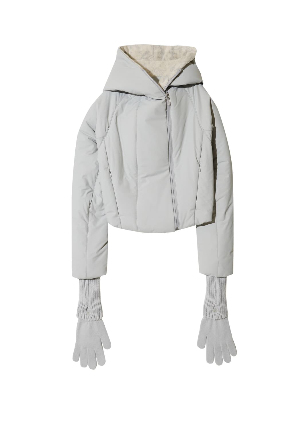 혜인서 패딩 Padded Crop Jacket w/ Gloves 상품이미지2