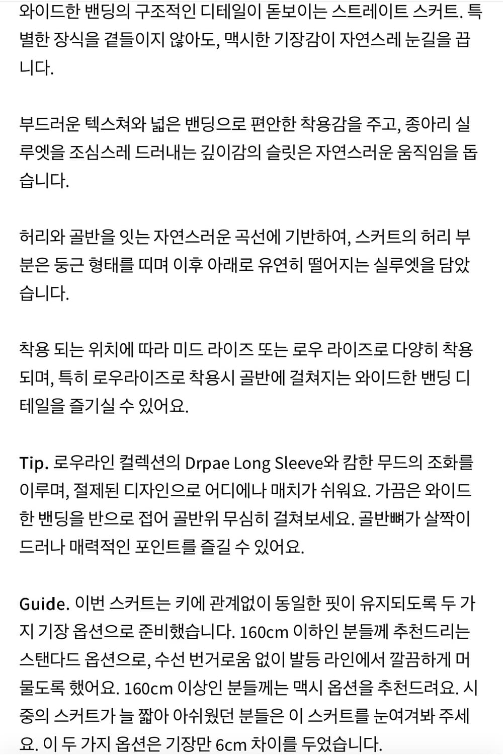 브리즈아카이브) Straight Long Skirt NA Maxi 상품이미지5