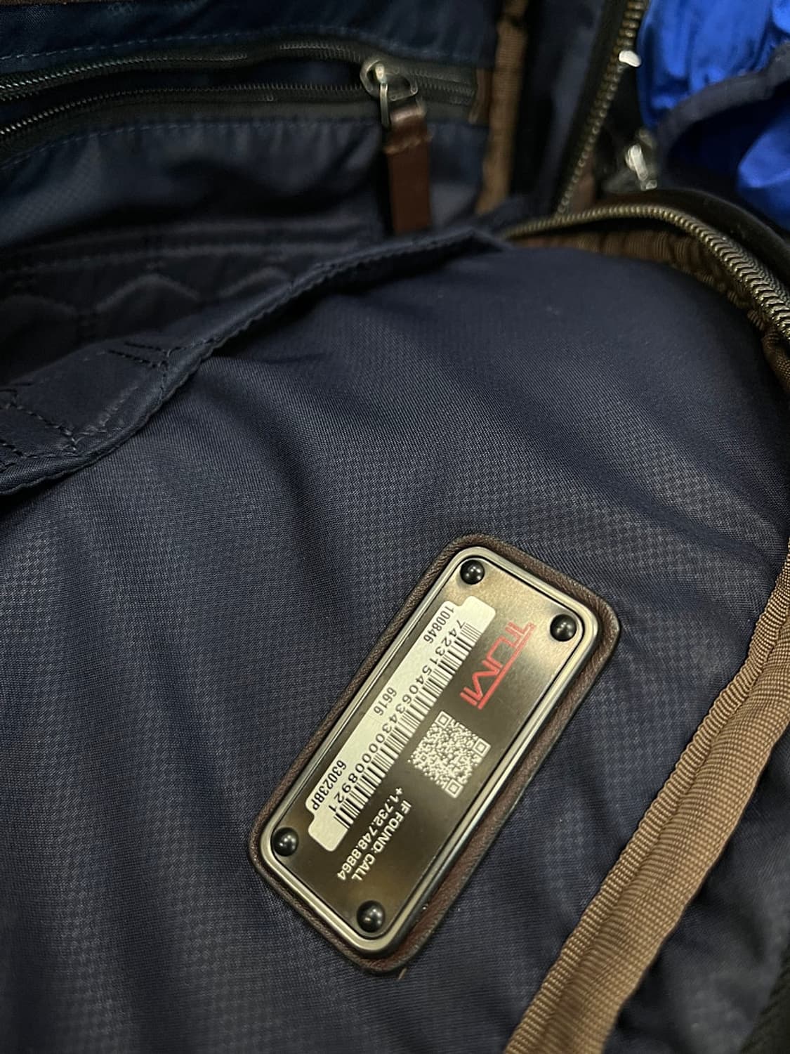 투미 브라운 가죽 백팩  상품이미지9