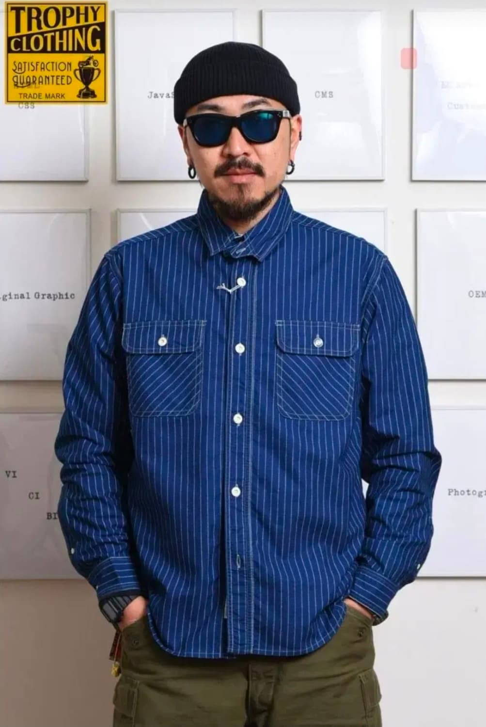 트로피 클로딩 디럭스 와바쉬 워크셔츠 상품이미지10