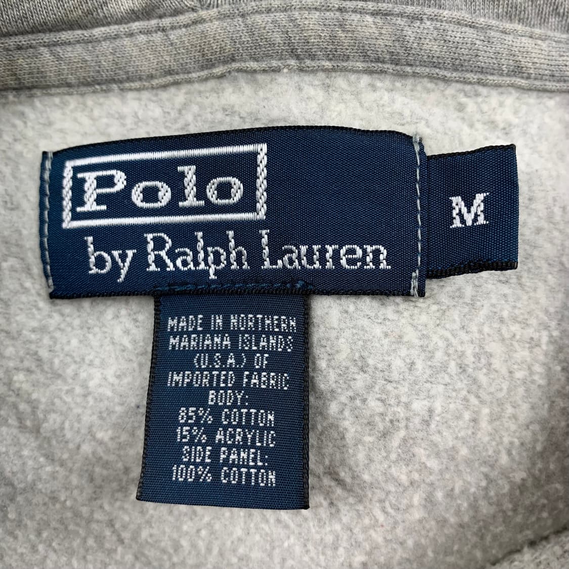 폴로 랄프로렌 포니로고 그레이 후드집업 상품이미지7