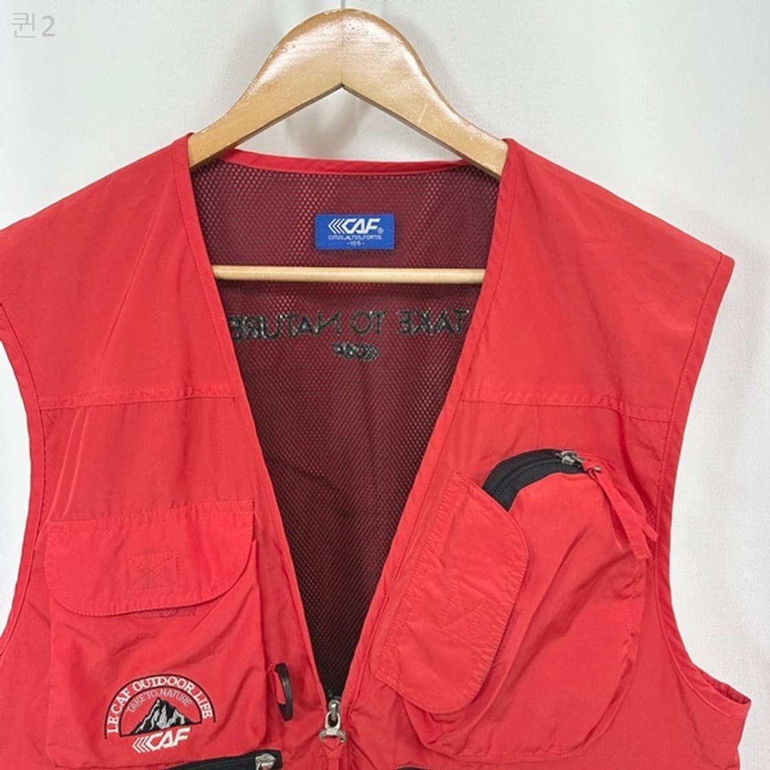 르카프 남자 포켓 조끼 105 상품이미지2