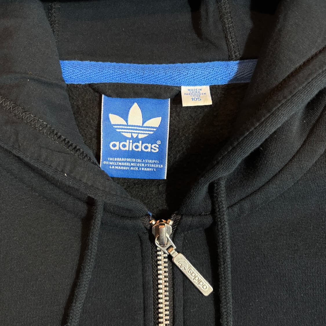 아디다스 오리지널 트레포일 파이어버드 삼선 후드 집업 상품이미지4