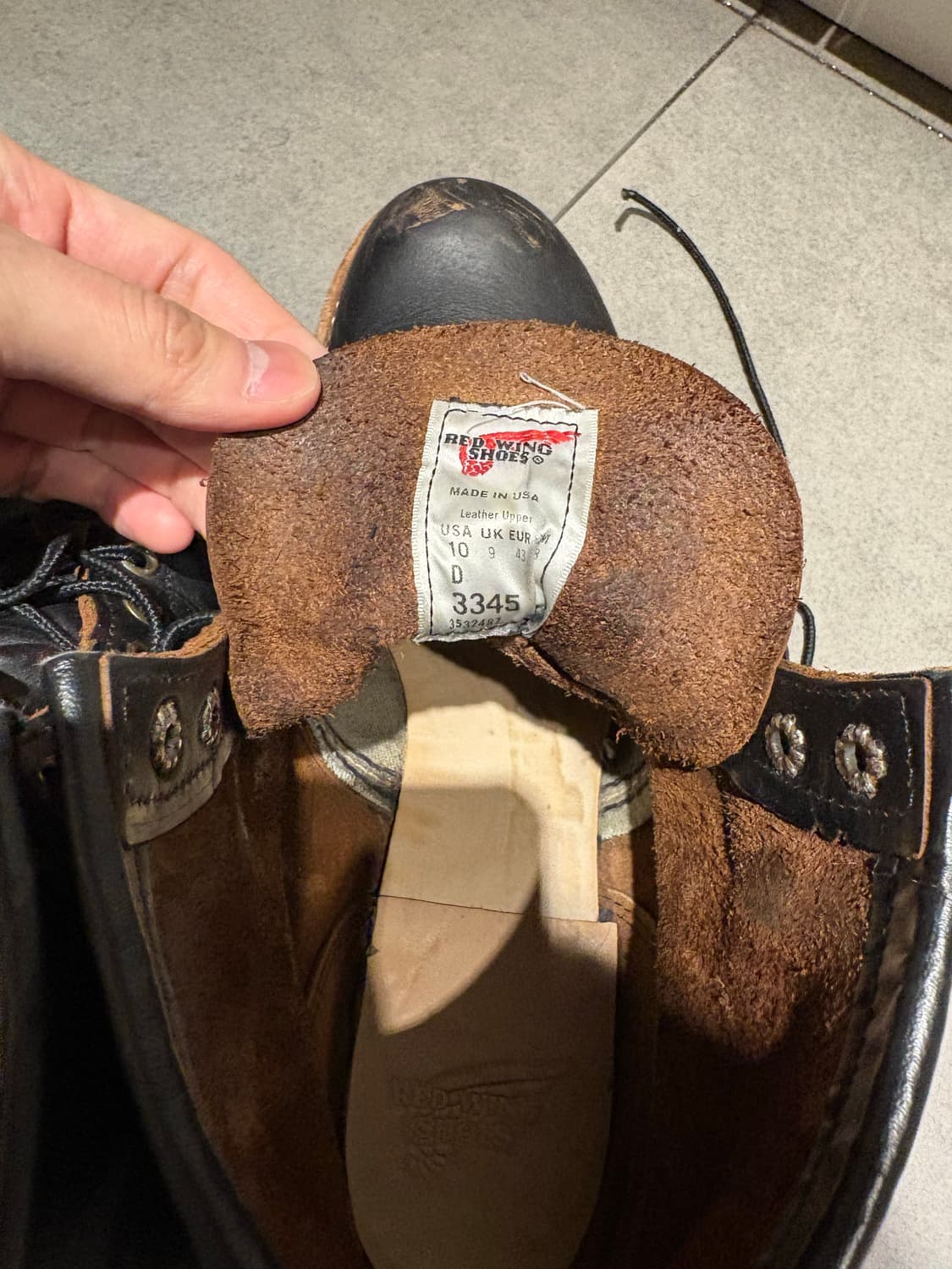 레드윙 3345 블랙스미스 상품이미지4